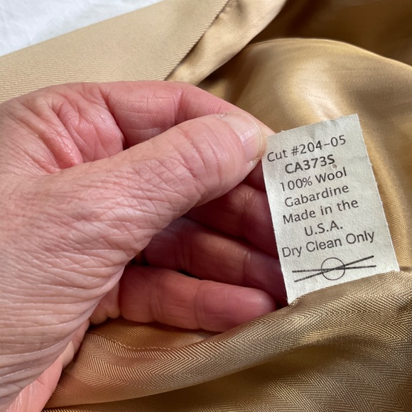 Tan Duster Jacket Embroidered and Embellished by Manuel Cuevas Women’s size 14 - Picture 14 of 16